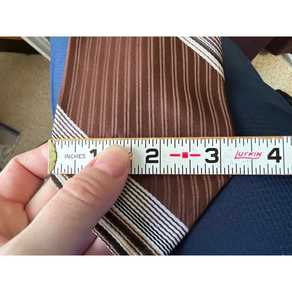 Vintage zipper tie